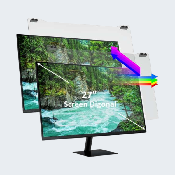 Protector de Pantalla Anti Luz Azul para Monitor 27″